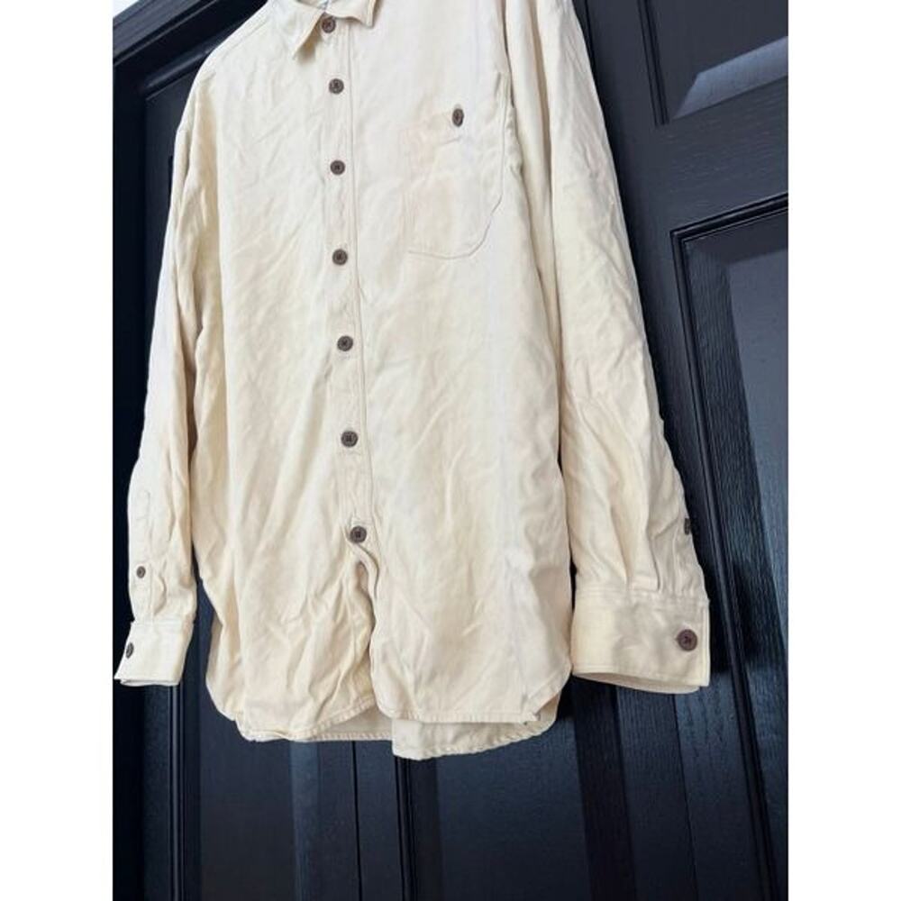 tommy bahama men’s long sleeve 100% silk shirt size large - Picture 2 of 5